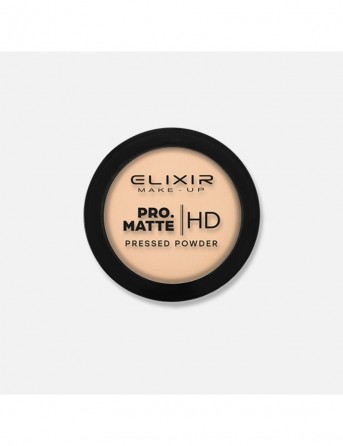 Elixir Pro. Matte Pressed Powder HD -207 (Light...