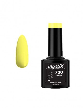 MystiX Gel Polish 730 (Lemon) 8ml