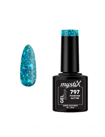 MystiX Gel Polish P797 (Fountain Glitter) 8ml