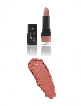 Grigi Make-up Matte Lipstick - Ανοιχτο Καραμελ