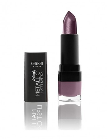Grigi Make-up Trendy Metallic Matte Lipstick -...