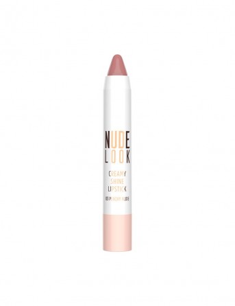 GR Nude Look Creamy Shine Lipstick-03(Peachy nude)