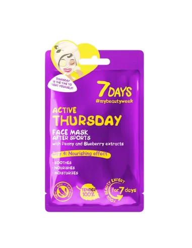 7DAYS Active Thursday Sheet Mask 28g| Άρωμα Ονείρου